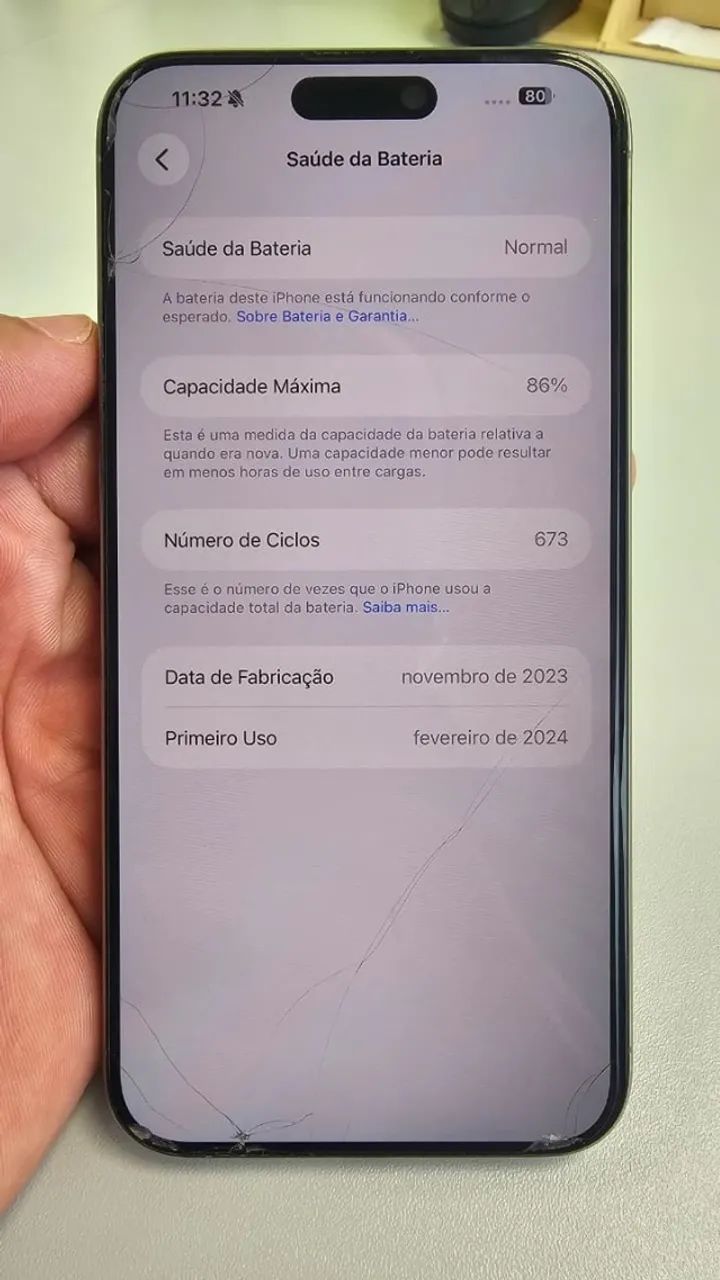 iPhone 15 Pro Max 256GB Titânio Natural - Foto 5