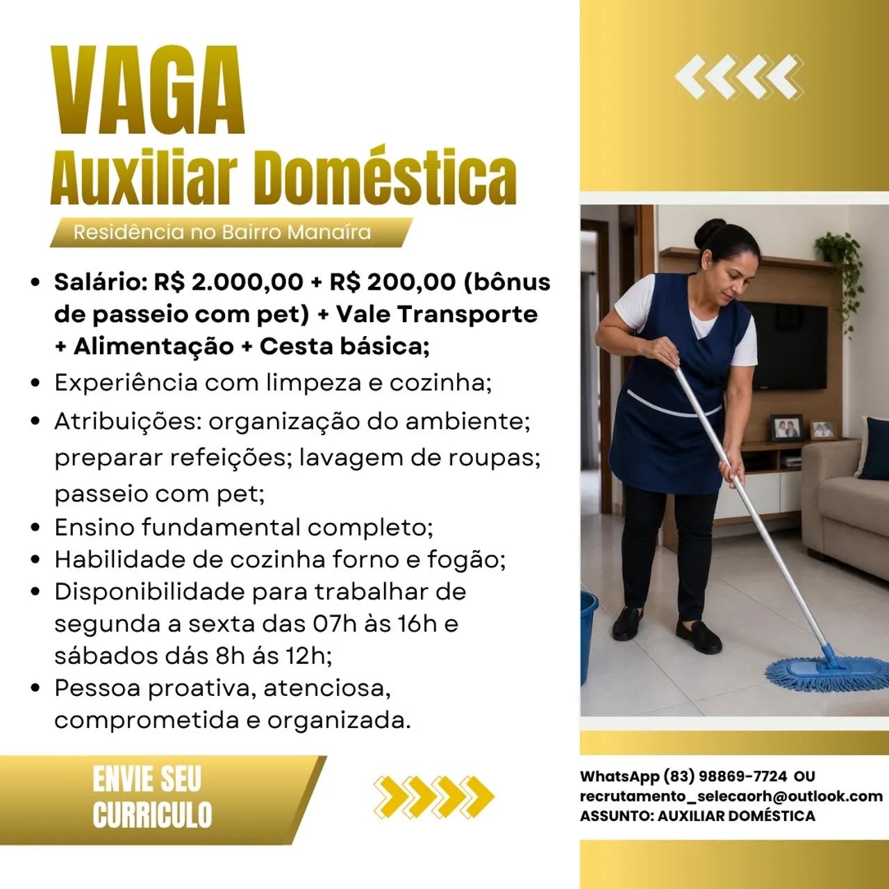 VAGAS ABERTAS 