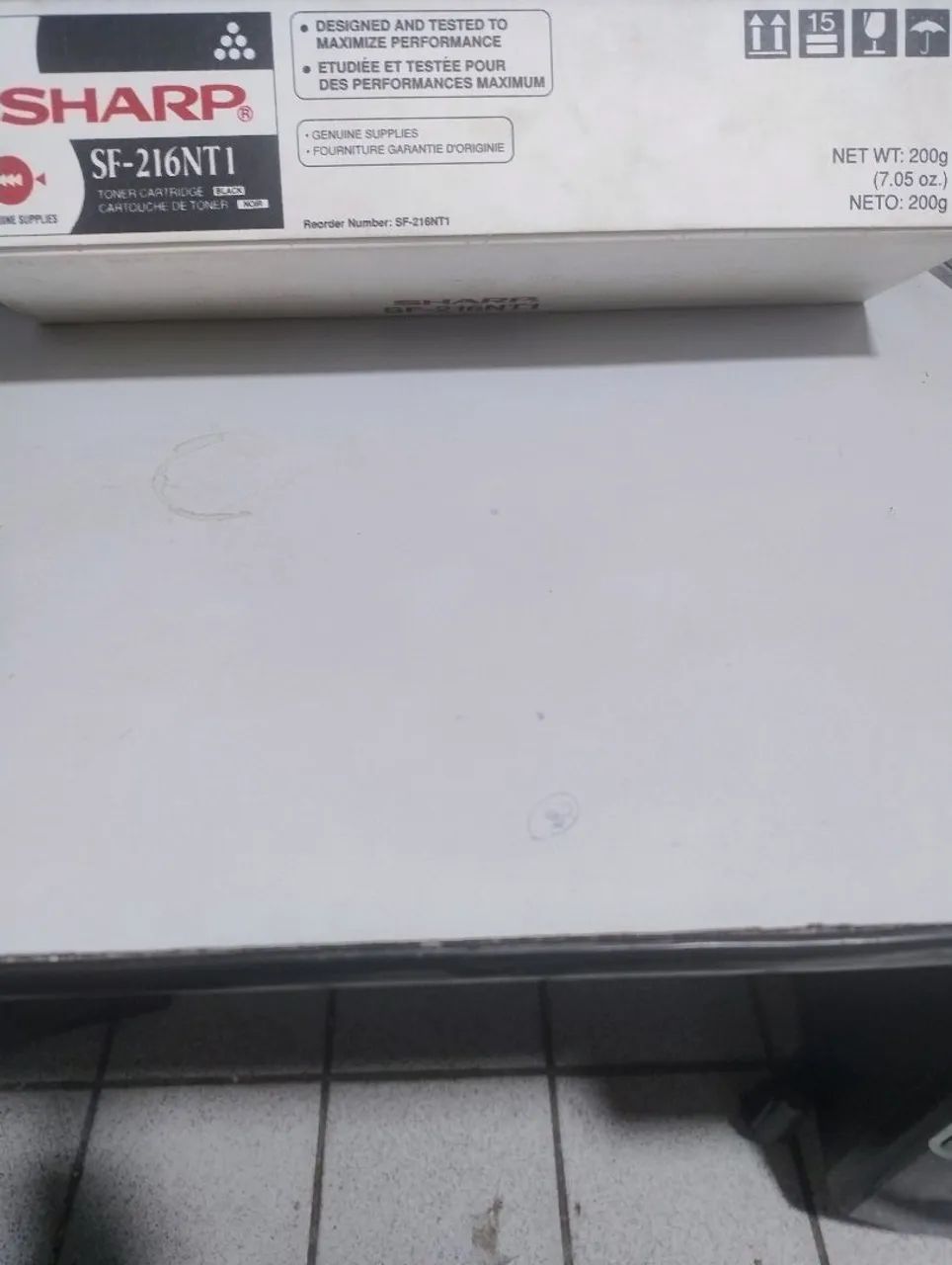 Cartucho de toner copiadora Sharp SF216NT - Foto 2