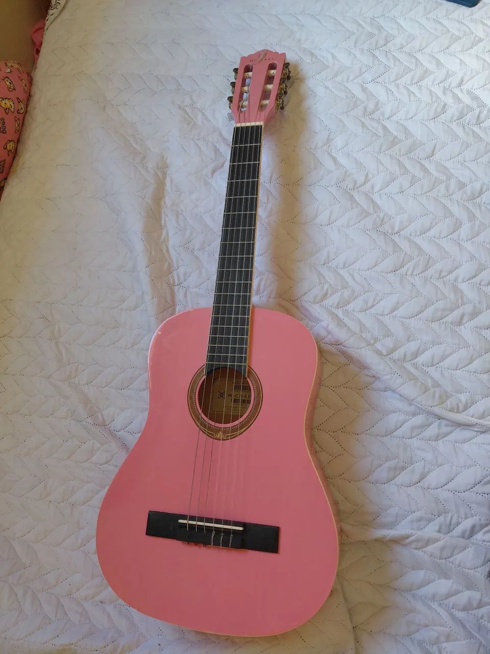 Violão Infantil Rosa