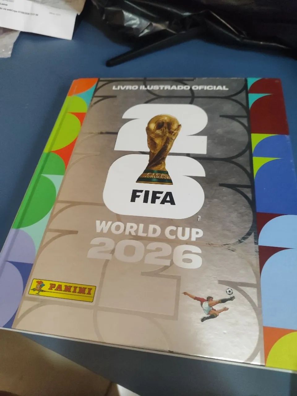 Álbum da copa COMPLETO capa dura prata!