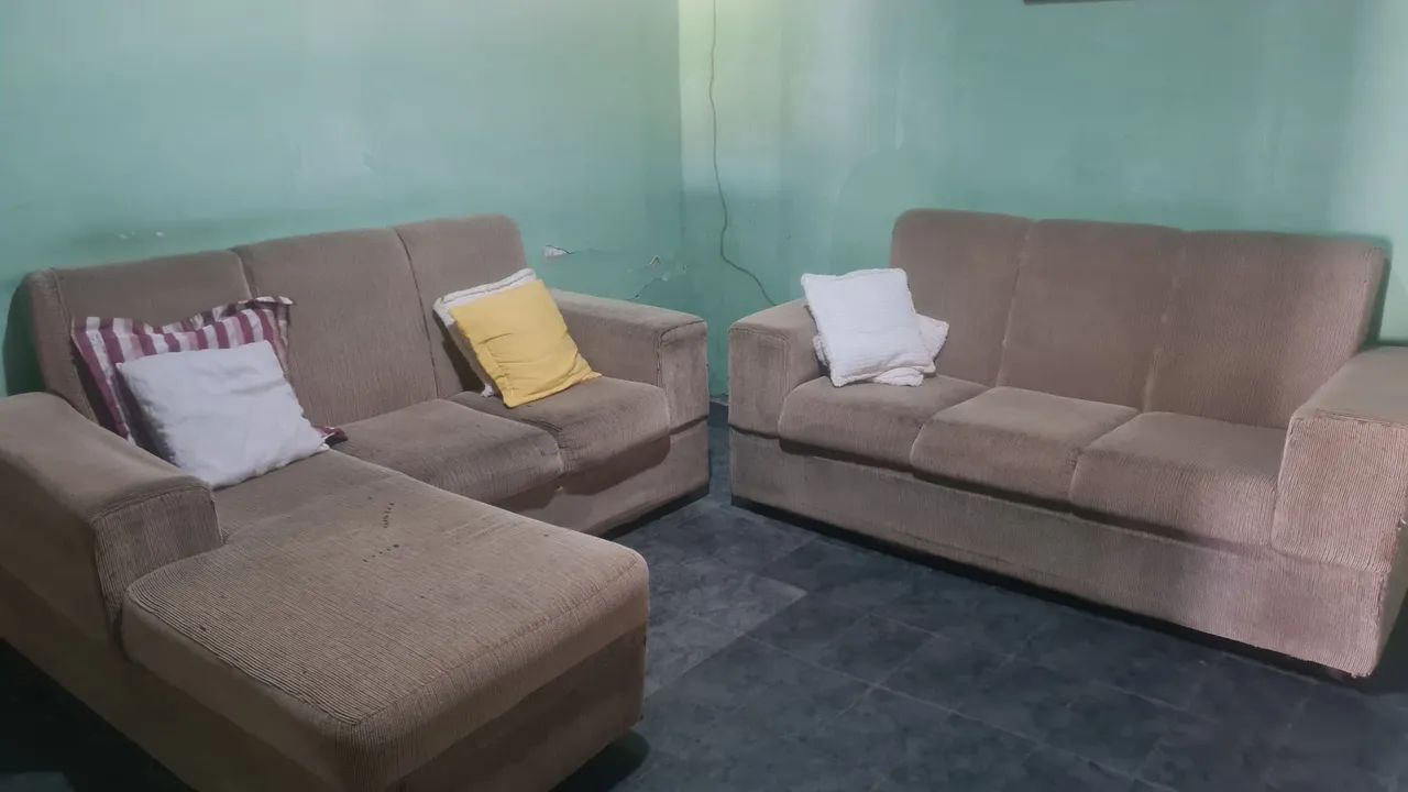 Sofá de canto, em bom estado!