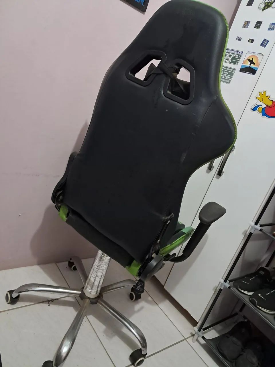 Cadeira Gamer reclinavel usada - Foto 3