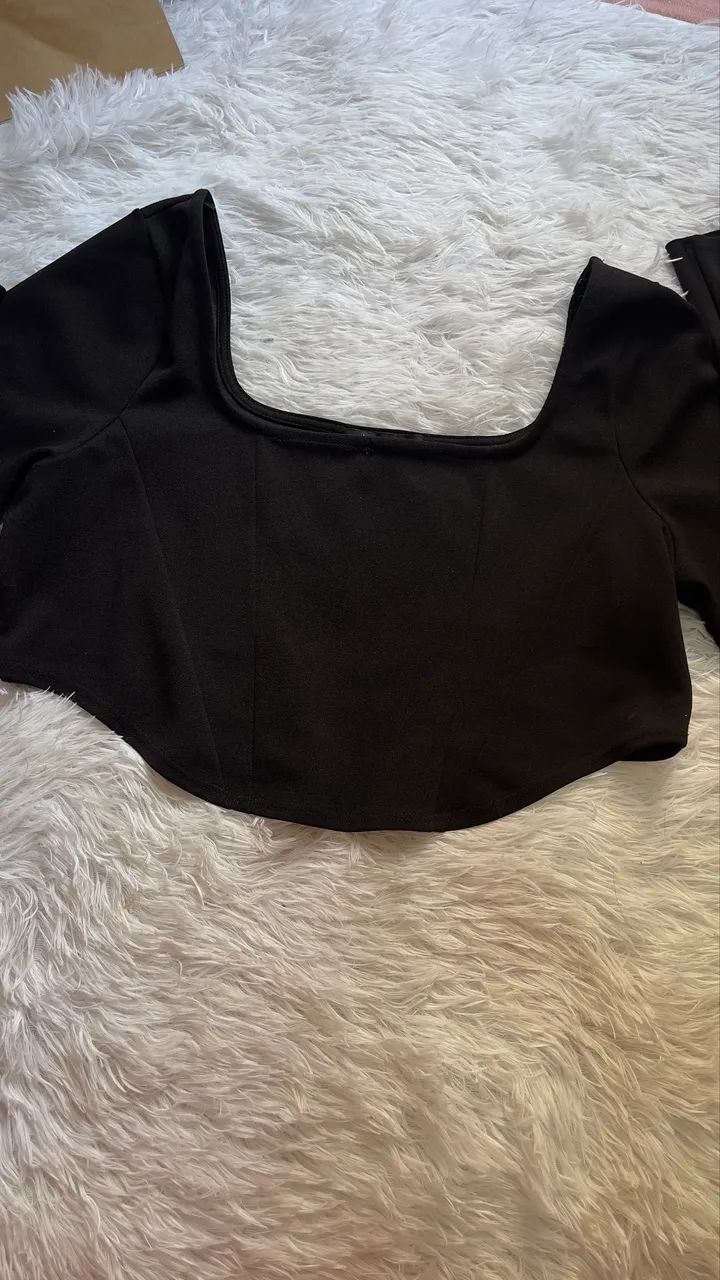 Blusa corset c&A