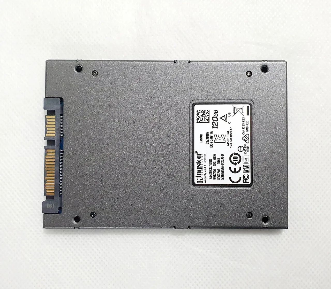 SSD de 120GB da Kingston (A400 / Sata III / 2.5 / SA400S37/120G). - Foto 2