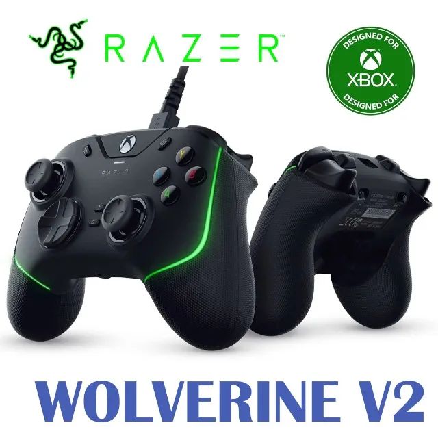 Controle Videogame Xbox Razer Volverine V2 Gamer, Novíssimo na Caixa, Nota, Garantia 