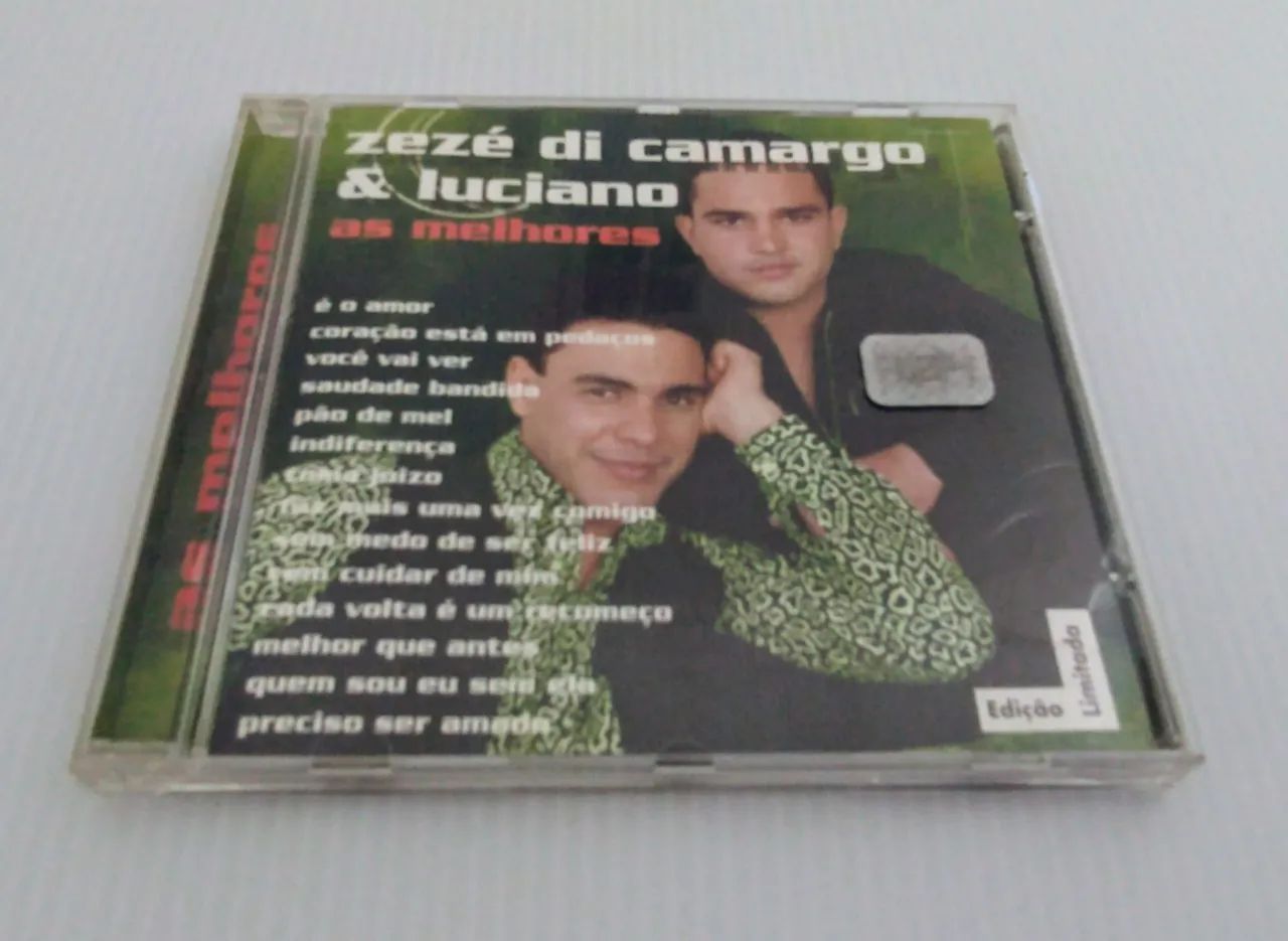 Baimei 　CD２枚 CD Zezé Di Camargo & Luciano - As Melhores | Usado Original