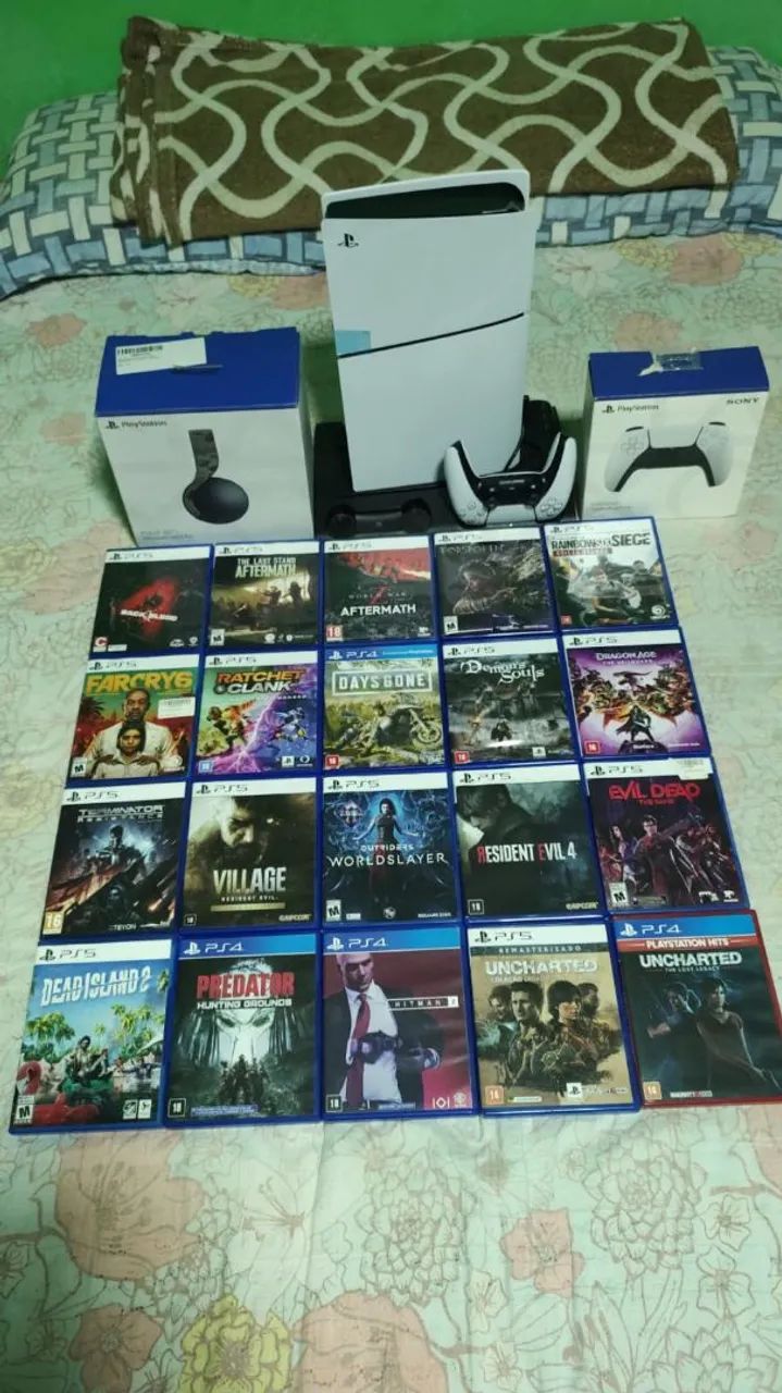 Kit ps5 com 40 jogos - Foto 2