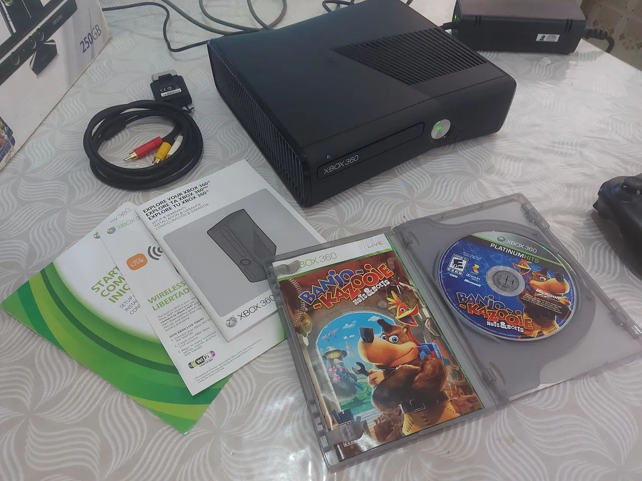 Xbox 360 Slim desbloqueado + Kinect - Foto 4