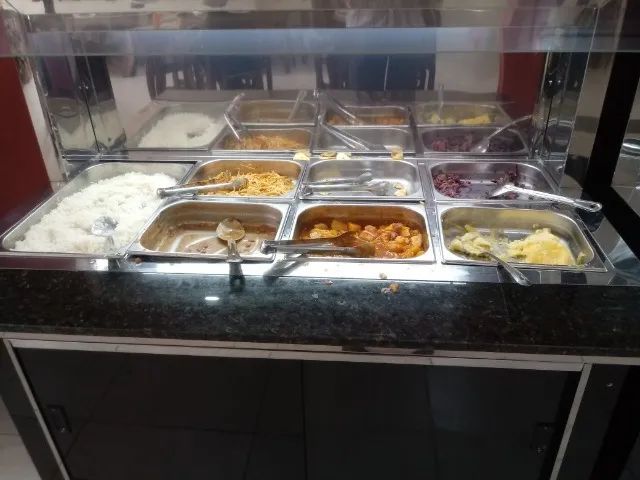 Balcão buffet Self service,pista fria,banho maria,balcões de restaurante - Foto 6