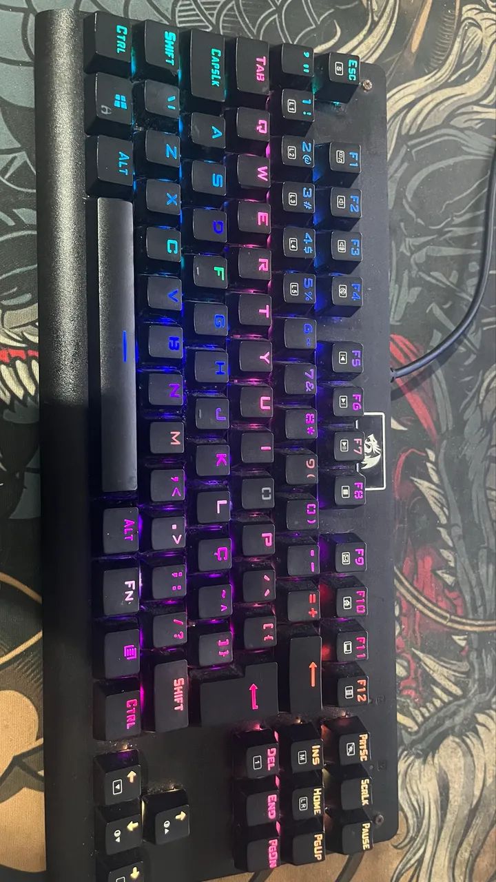 Teclado Mecânico Redragon Dark Avenger - Foto 2