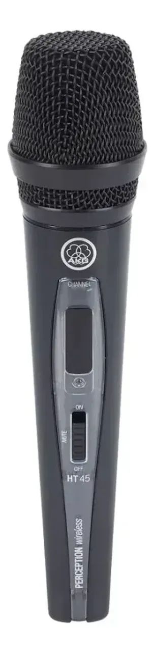 Microfone Sem Fio Akg Sr45 Perception + Fonte + Cabo Xlr 5 M (Usado) - Foto 4