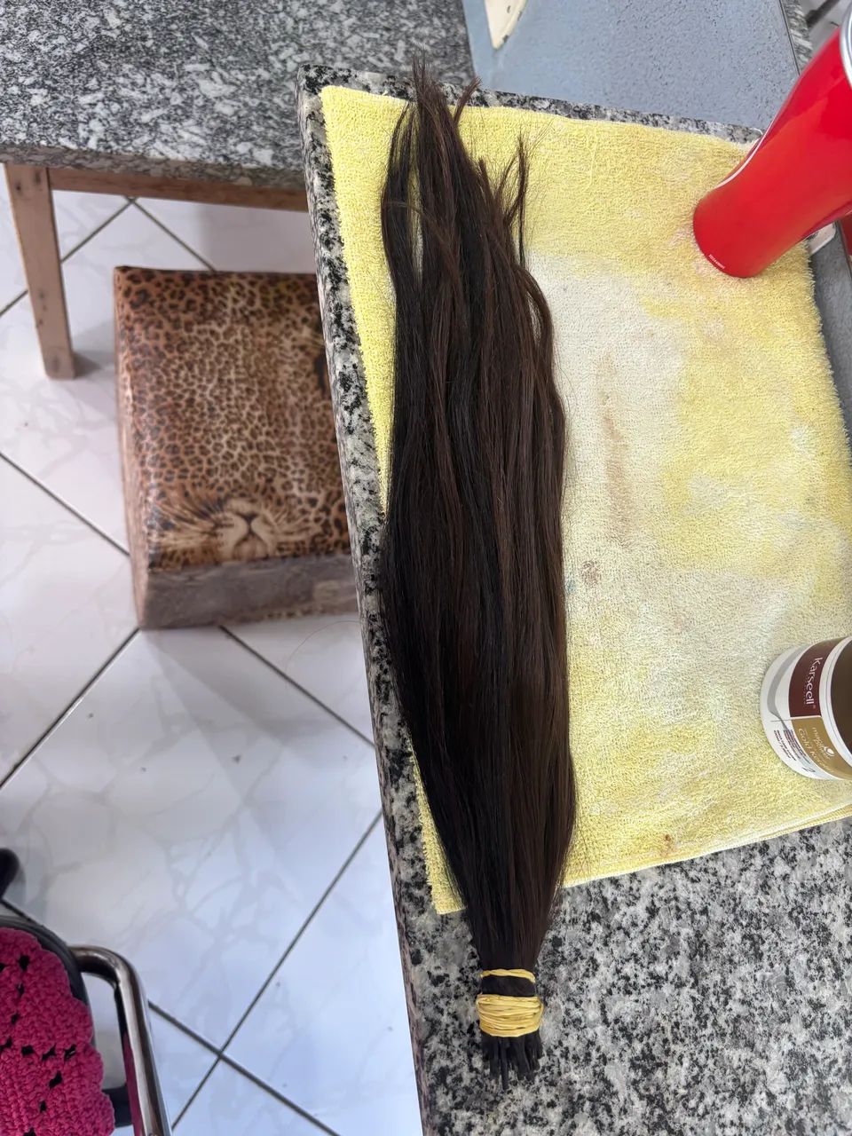 Cabelo humano 150g 45 cm - Foto 2