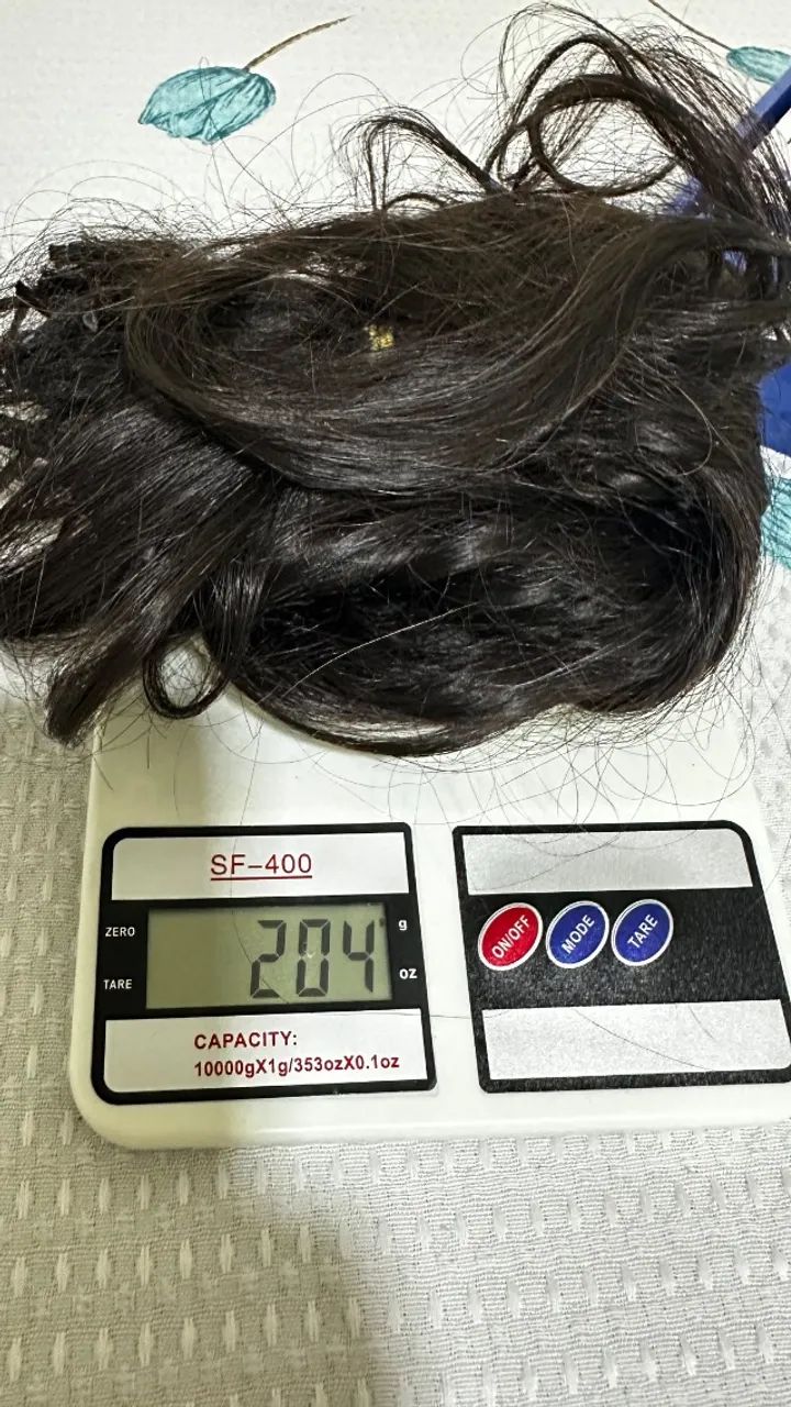 Mega hair 280 gramas de cabelo humano com 55 a 60 de comprimento  - Foto 2