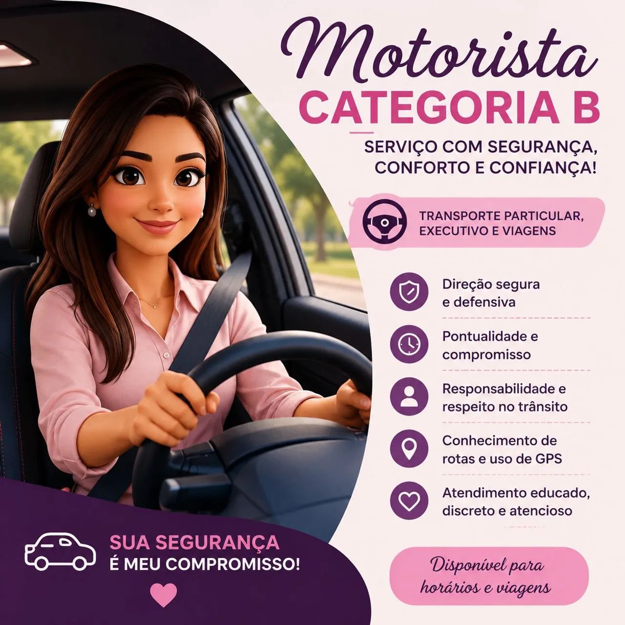Motorista B feminina 