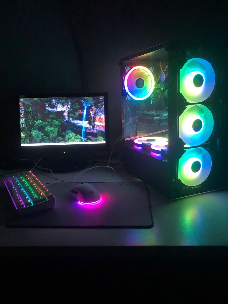 Vendo computador i5 3470 16gb de rem rx 550 4gb - Foto 4