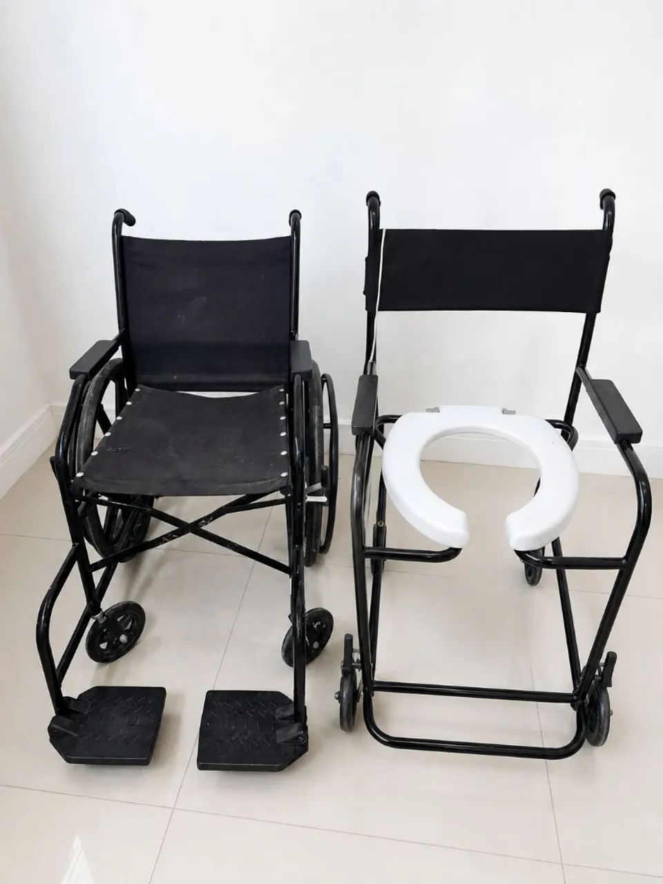 Kit cadeira de rodas e banho