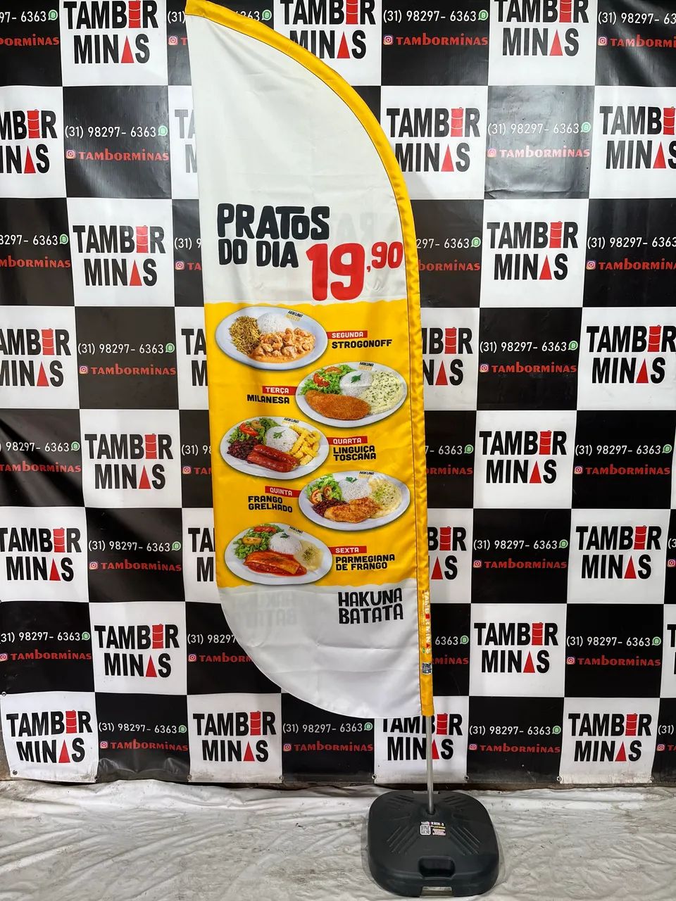Wind banners 100% Personalizados - Completo e Dupla Face - Foto 5