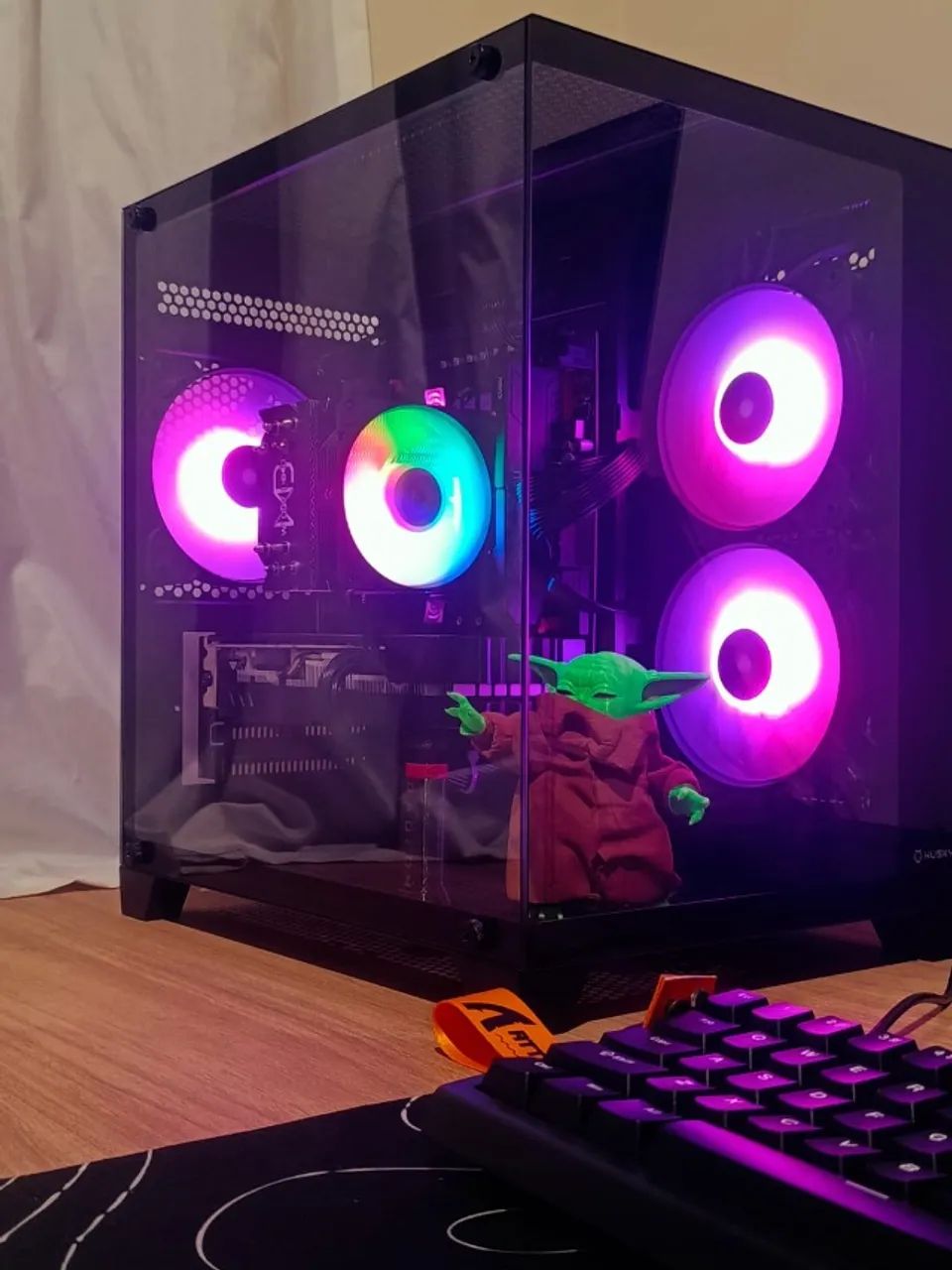 PC GAMER IMPECÁVEL COM RX 580 8GB  - Foto 3
