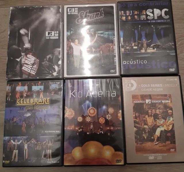 DIVERSOS DVDs MÚSICA BRASILEIRA - Foto 2