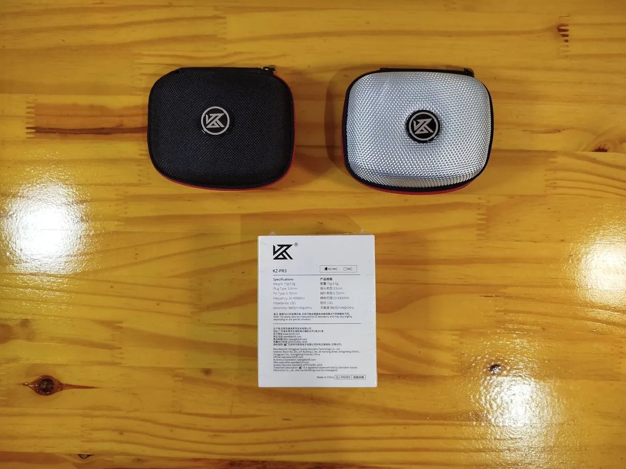 Fone Profissional KZ PR3 Driver Planar - grátis bag - Lacrado! - Foto 2