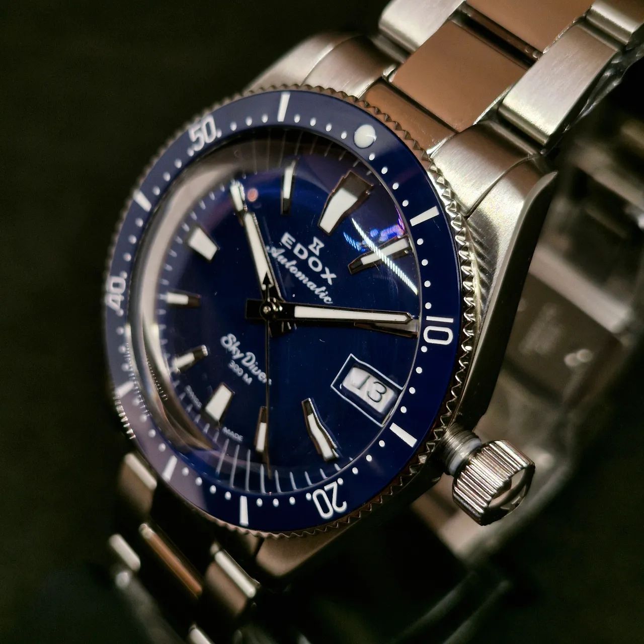 Edox Skydiver 38 Date Automatic - Foto 2