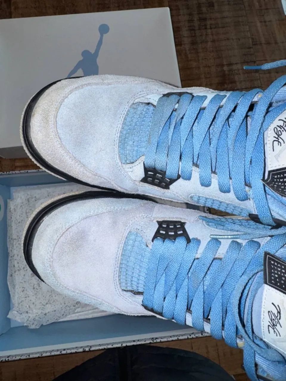 air jordan 4 retro university blue - Foto 5