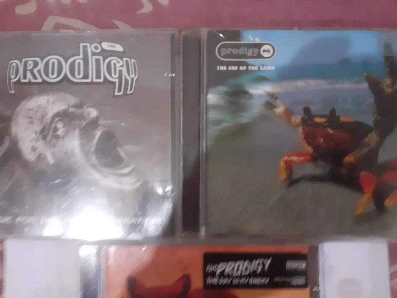 CDs do prodigy CDs raros de música eletrônica  - Foto 4