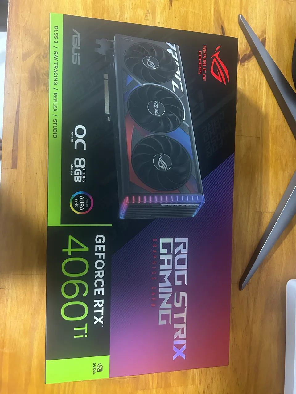 NVIDIA GeForce Rtx 4060 TI Rog Strix OC 8gb - Foto 2