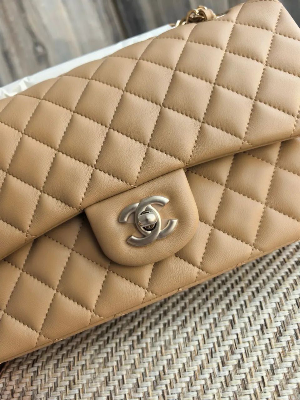 Bolsa em couro legítimo Chanel  - Foto 3
