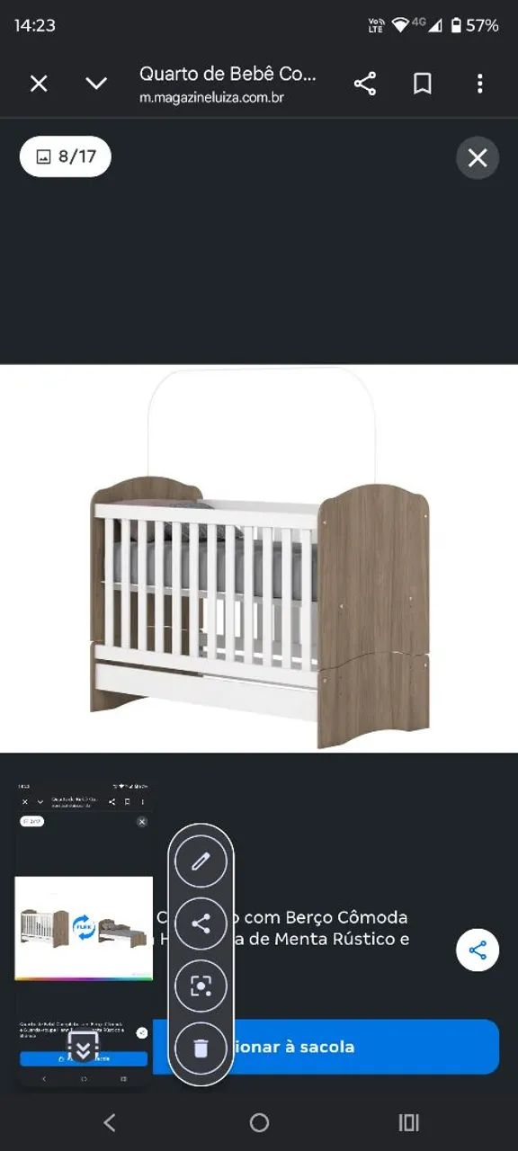 Berço / cama de bebê  - Foto 4