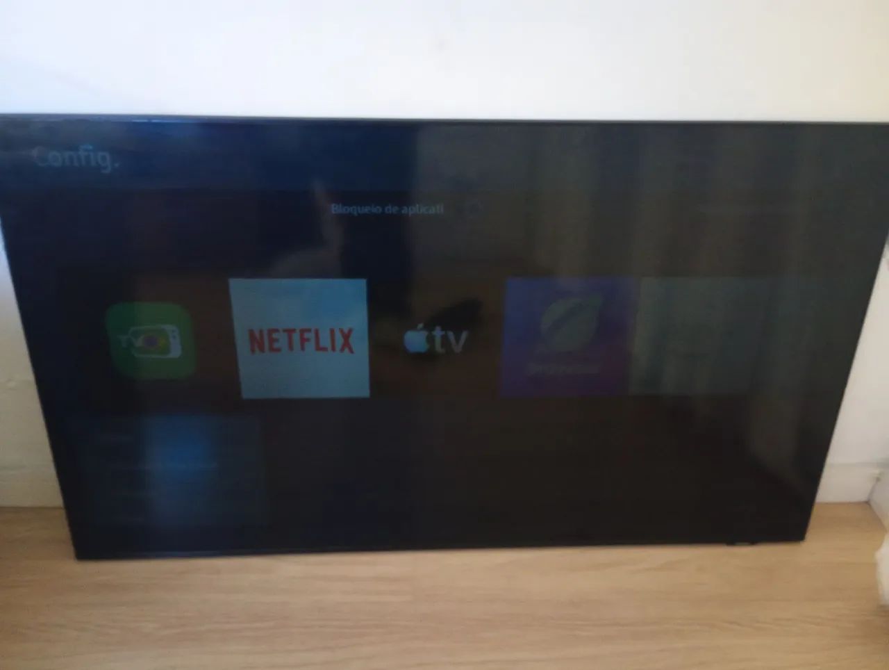 TV Samsung 50 polegadas com defeito 
