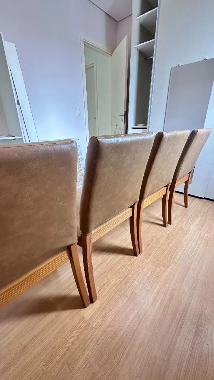 4 cadeiras alta qualidade - Foto 3