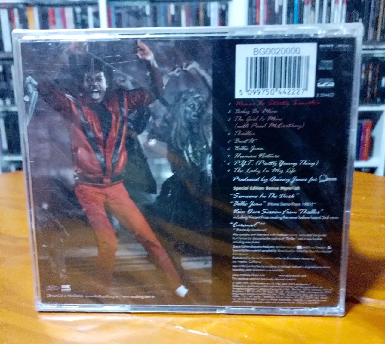 CD - MICHAEL JACKSON - THRILLER (SPECIAL EDITION) - REMASTERIZADO