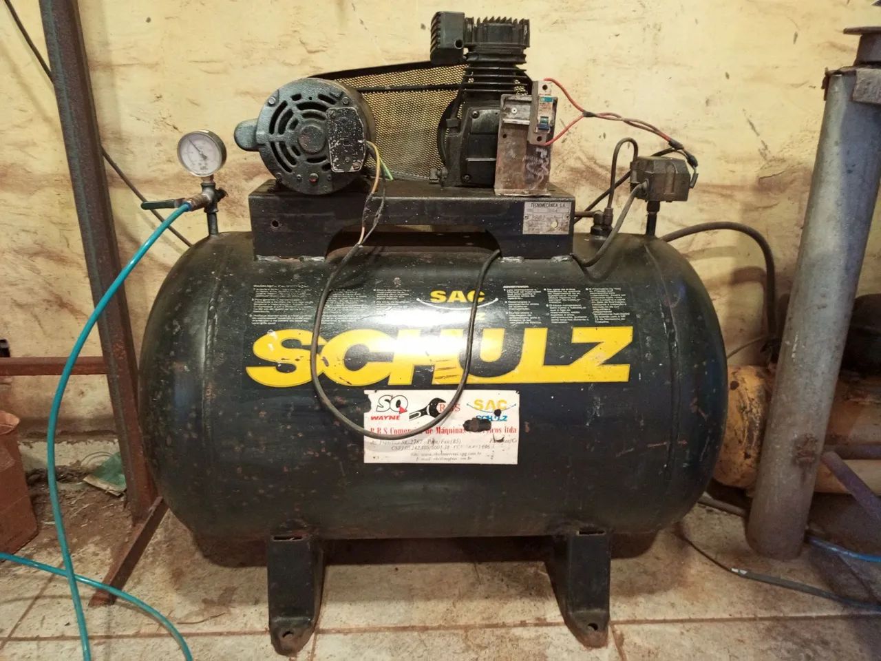 COMPRESSOR SHULTZ 200 LITROS - Foto 2