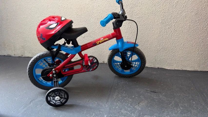 Bicicleta infantil HOMEM ARANHA - Foto 3