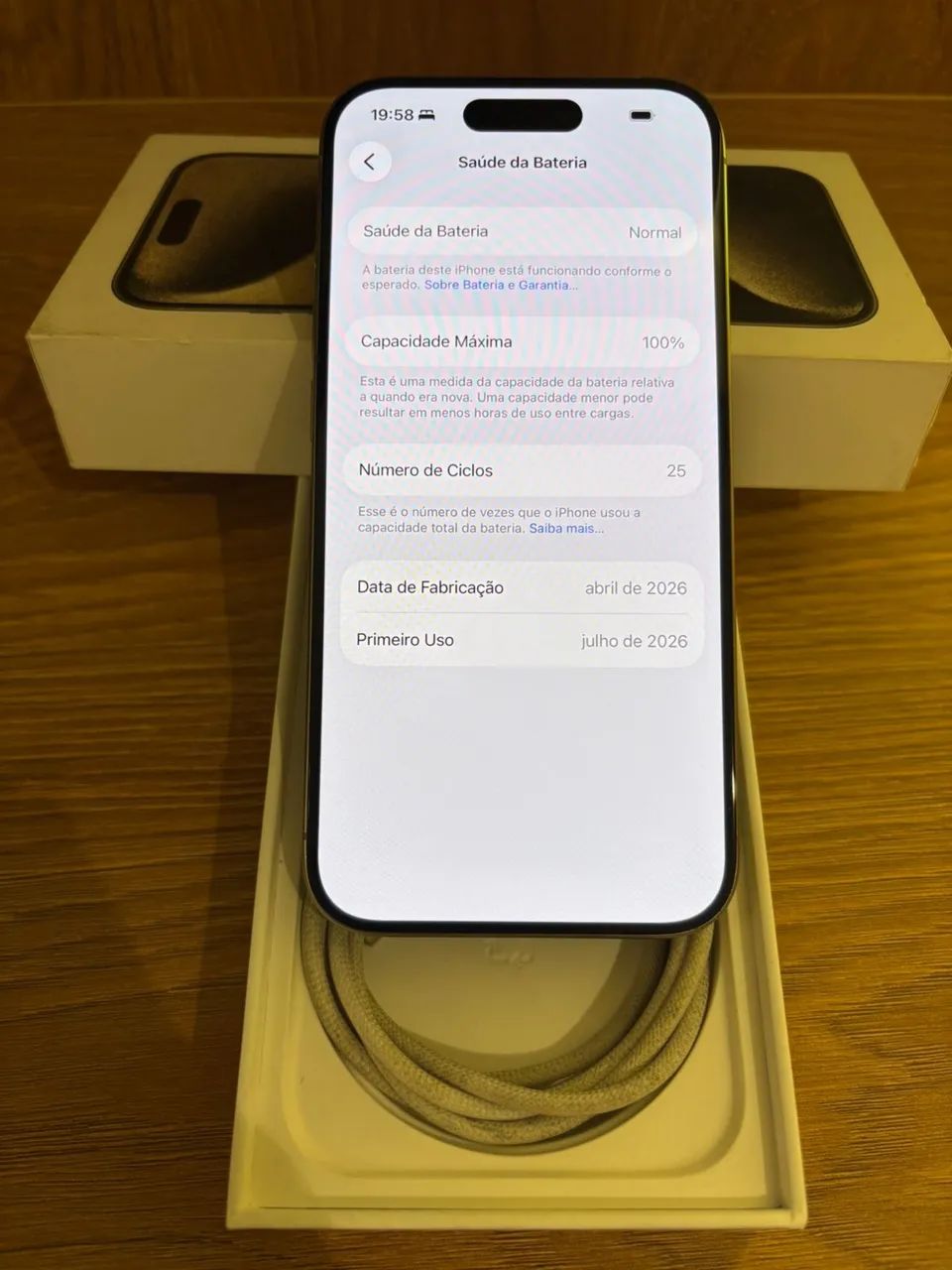 IPhone 15 Pro (Bateria Original 100%) - Foto 3