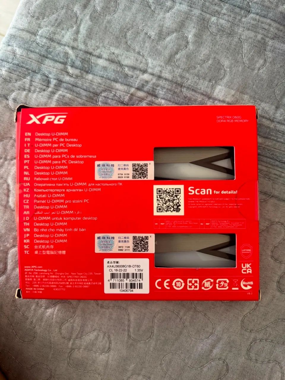 Memória Ram XPG SPECTRIX D60G - Foto 3