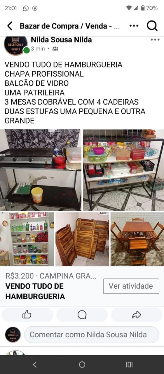 Vendo tudo de lanchonete  - Foto 2