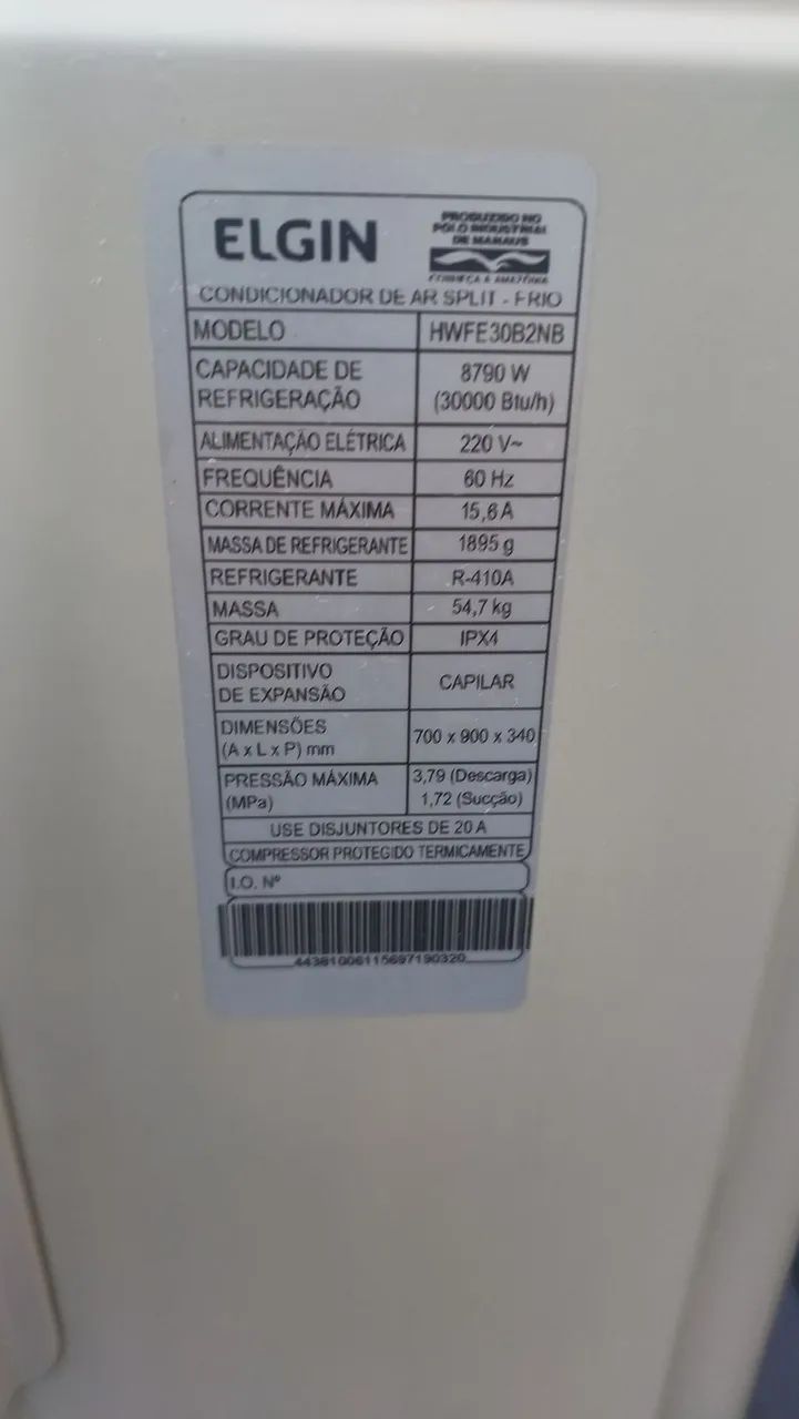 Ar-condicionado Elgin 30.000 - Foto 4