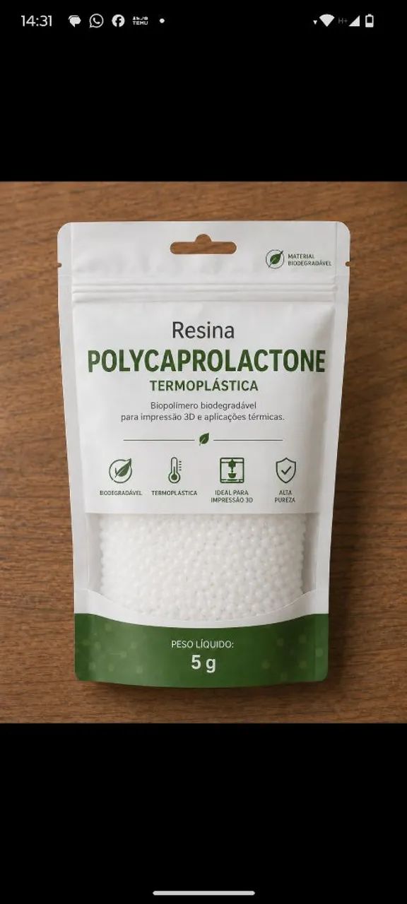Polyca termoplástico (PCL) moldagem  - Foto 2
