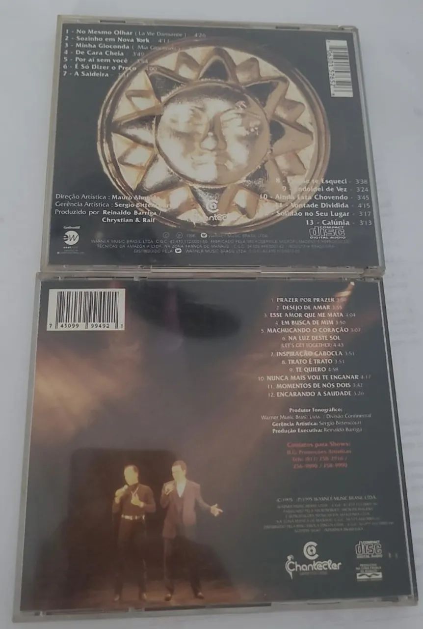 CD MUSICAL COLEÇÃO CHRYSTIAN & RALF - 4 CDS - Foto 4