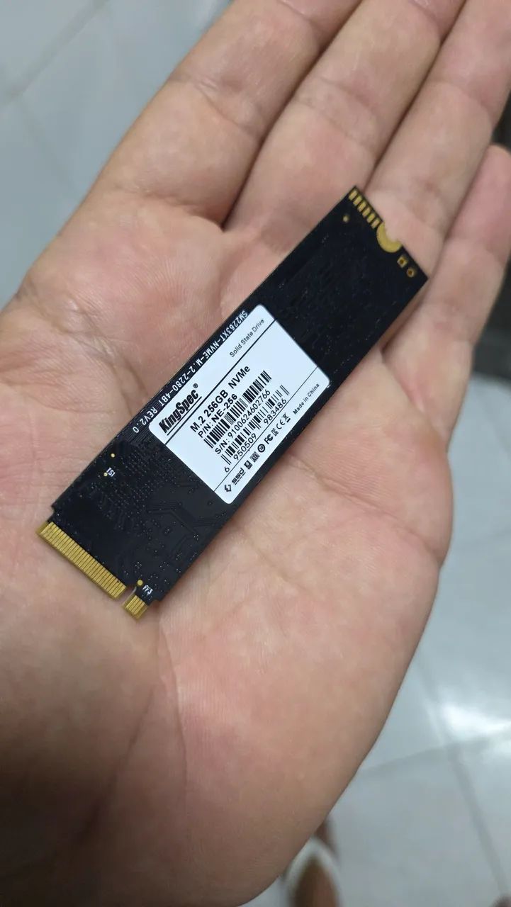 SSD NVME M.2 256GB - Foto 2