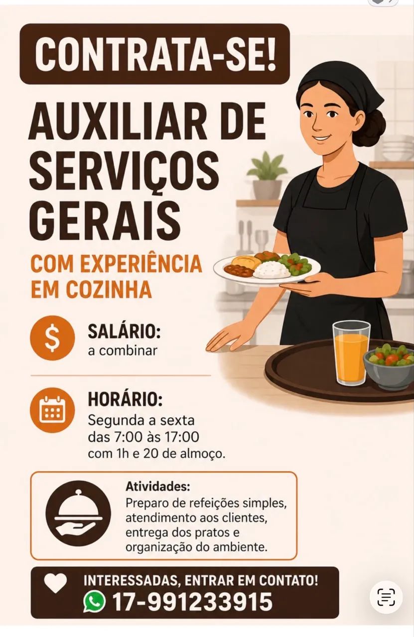 VAGA DE EMPREGO EM MIRASSOL SP - Foto 2