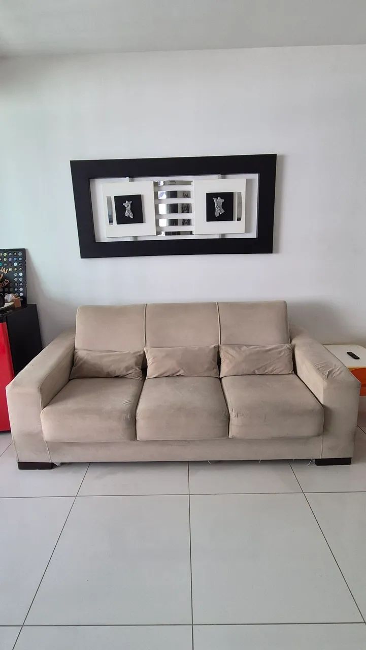 Sof á retrátil nos 3 lugares - Foto 2