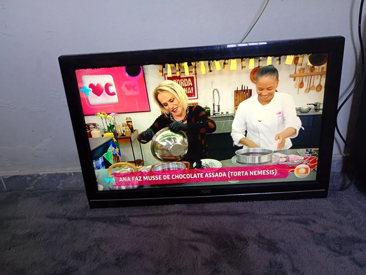 Vendo tv 32 AOC digital funcionando perfeitamente  - Foto 4