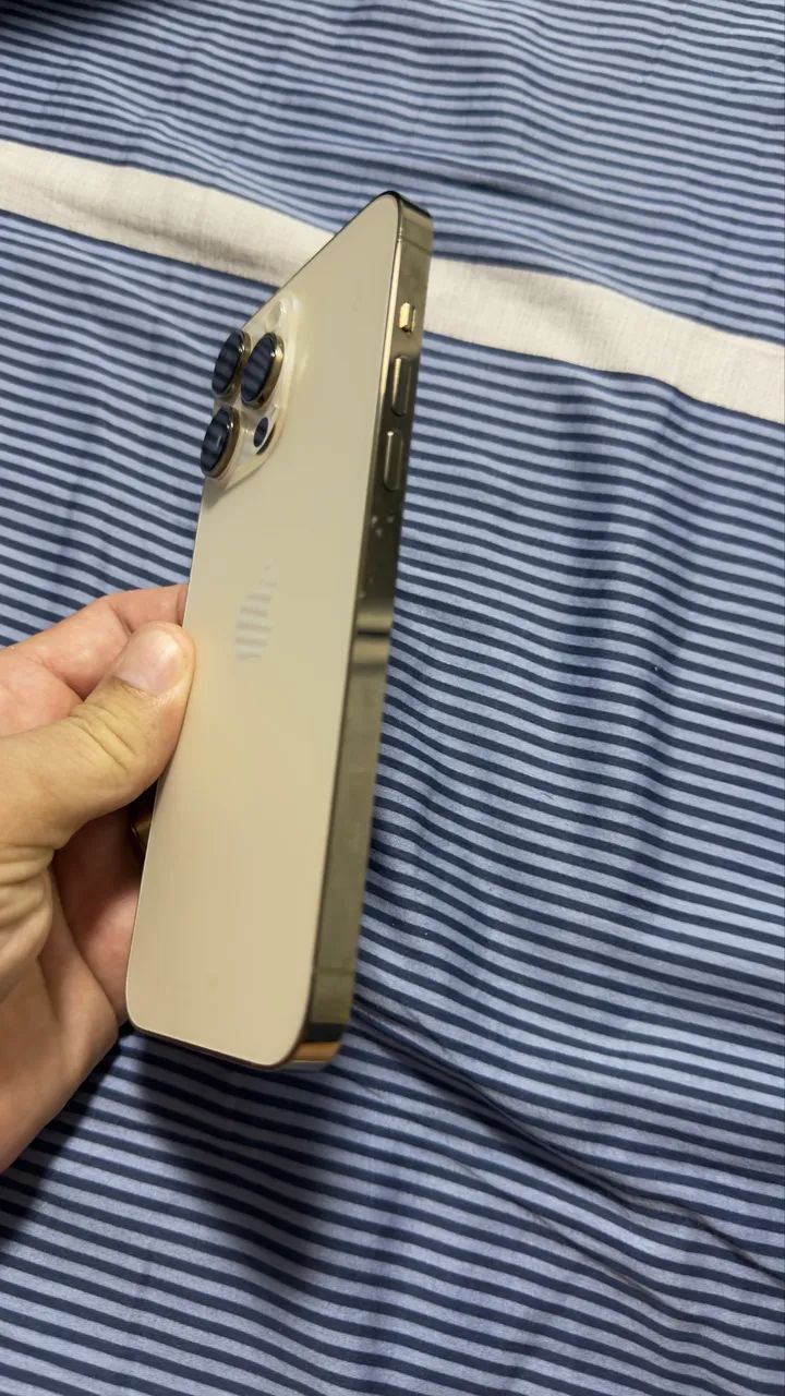IPHONE 14 pro max 256gb dourado impecável  - Foto 3