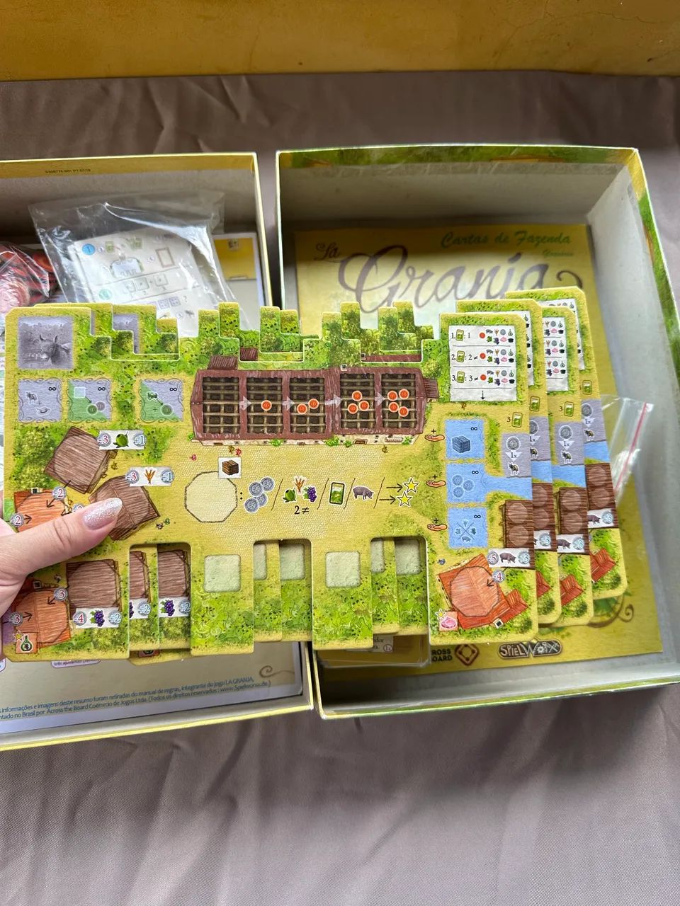 Jogo de tabuleiro La Granja  - Foto 3