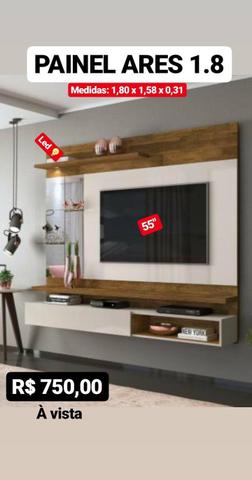 Painel home ares 1.8 (deixe sua sala mais bonita.leia o texto )