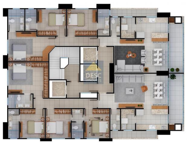 Apartamento à venda com 3 dormitórios em Centro, Balneário camboriú cod:5006_669 - Foto 10